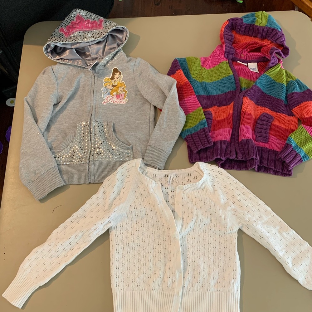 Bundle of girl’s sweaters